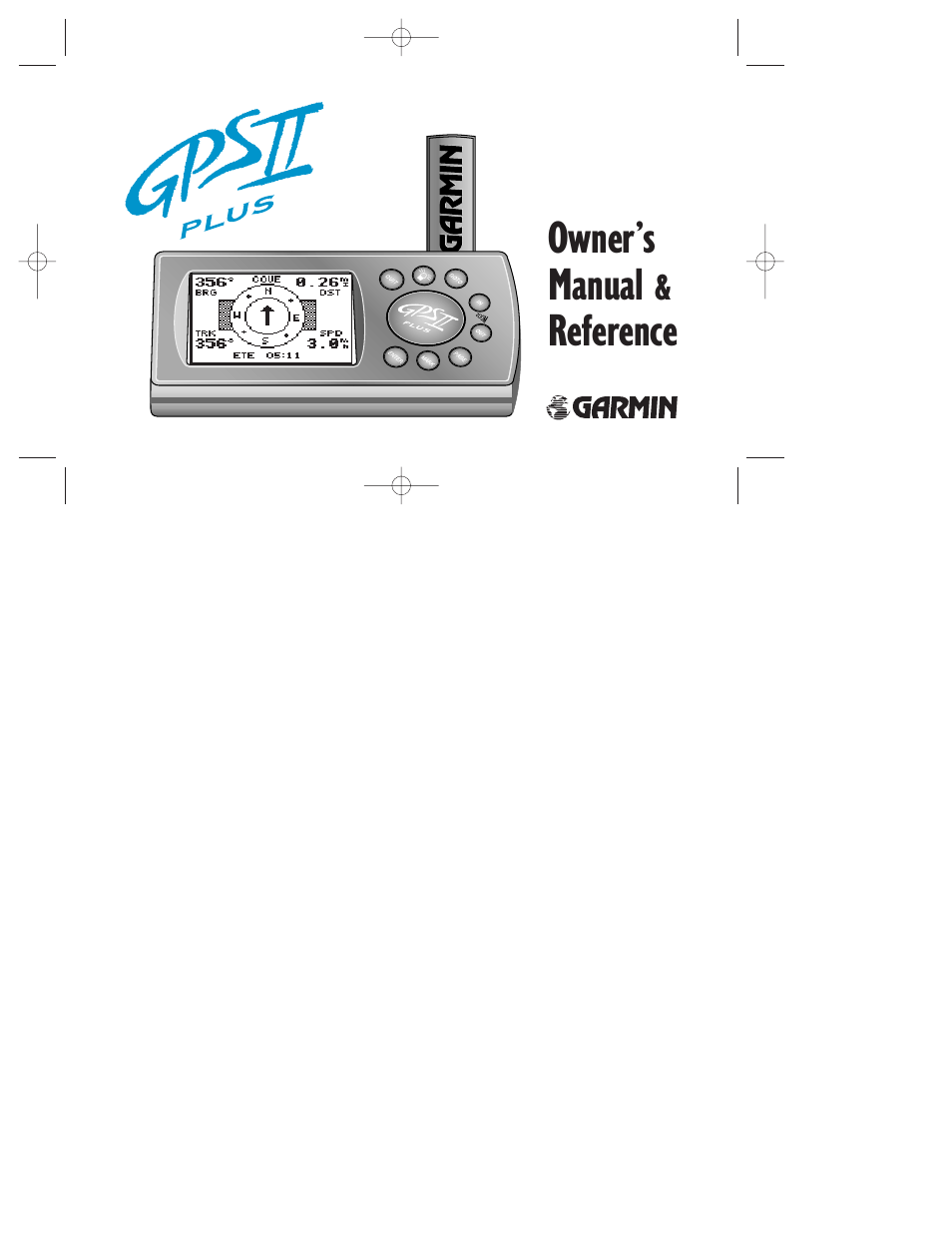 Garmin GPS II Plus User Manual | 108 pages