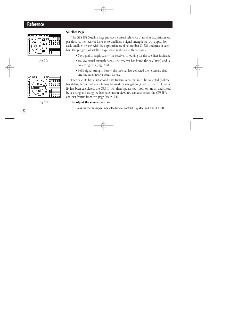 Reference | Garmin GPS II Plus User Manual | Page 26 / 108