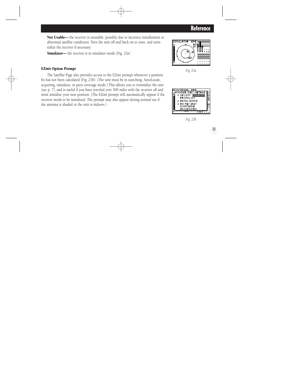 Reference | Garmin GPS II Plus User Manual | Page 29 / 108