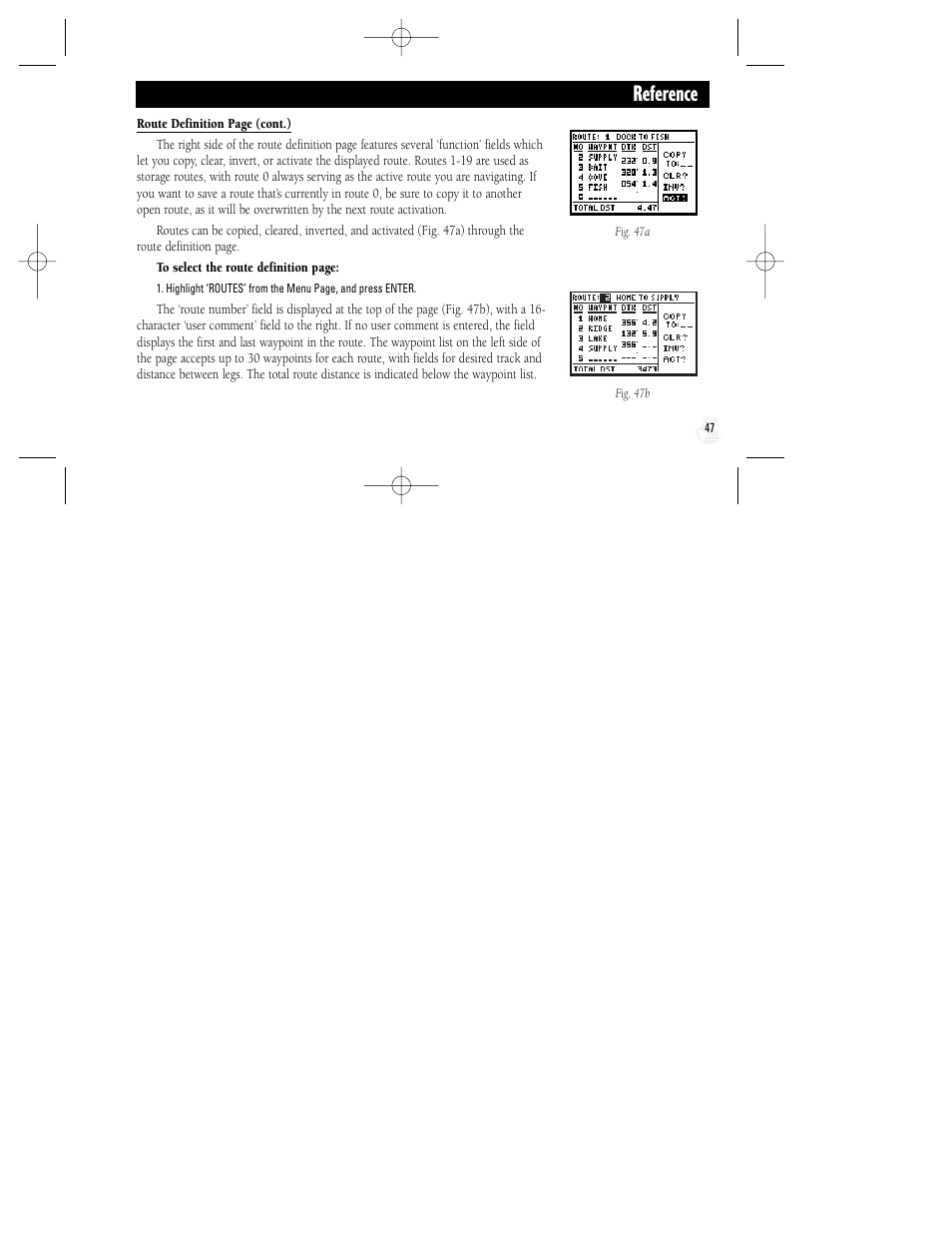 Reference | Garmin GPS II Plus User Manual | Page 53 / 108