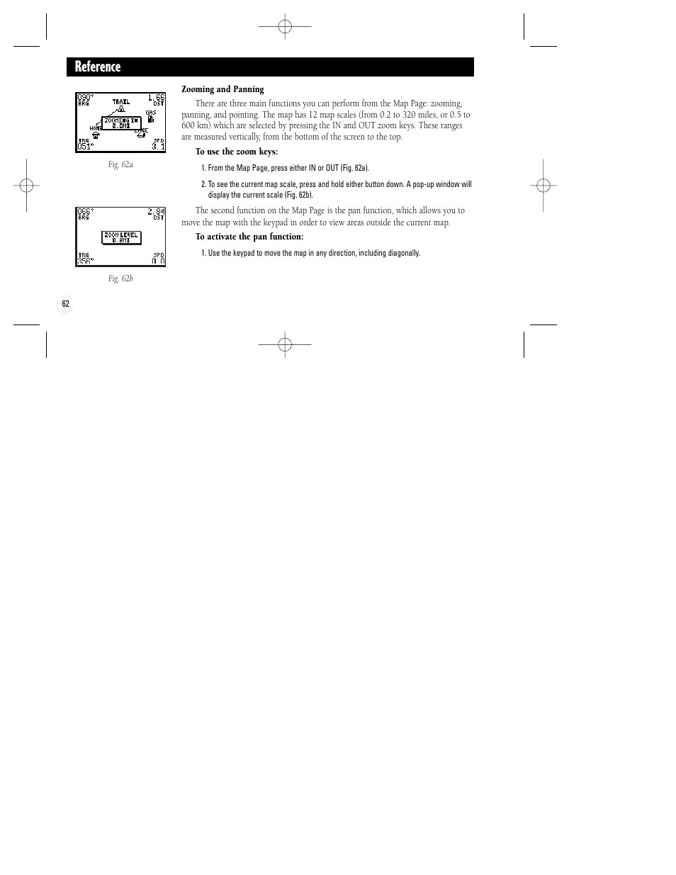 Reference | Garmin GPS II Plus User Manual | Page 68 / 108