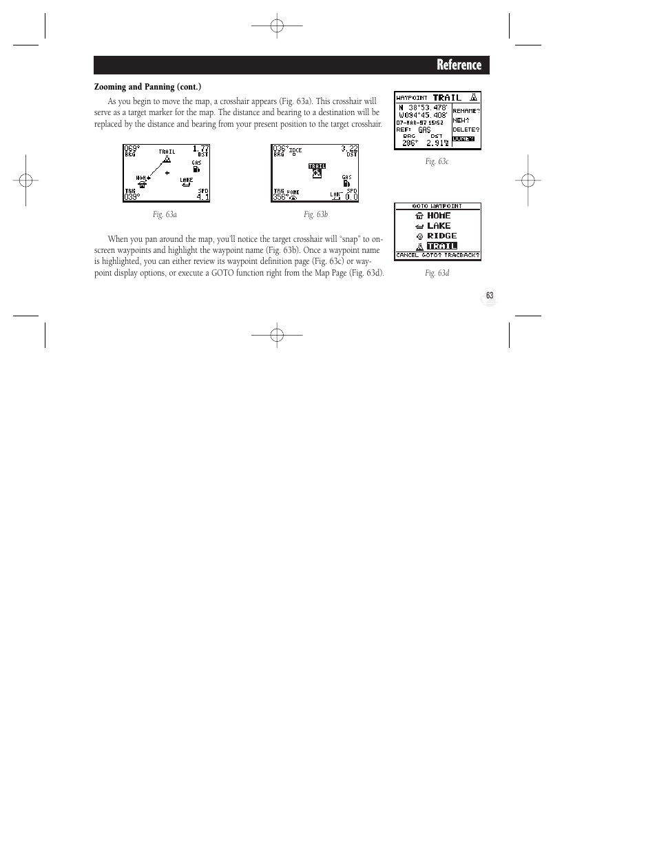 Reference | Garmin GPS II Plus User Manual | Page 69 / 108