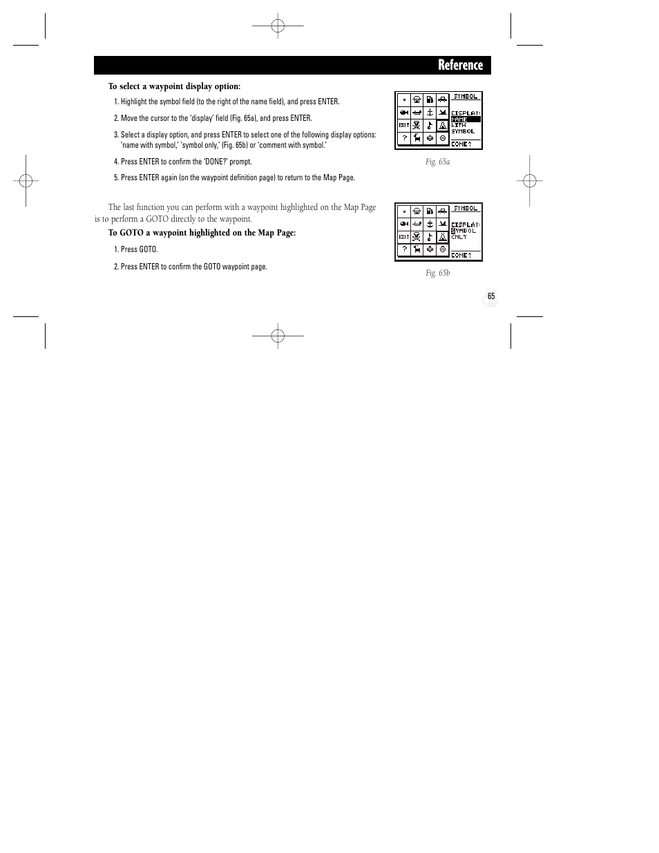 Reference | Garmin GPS II Plus User Manual | Page 71 / 108