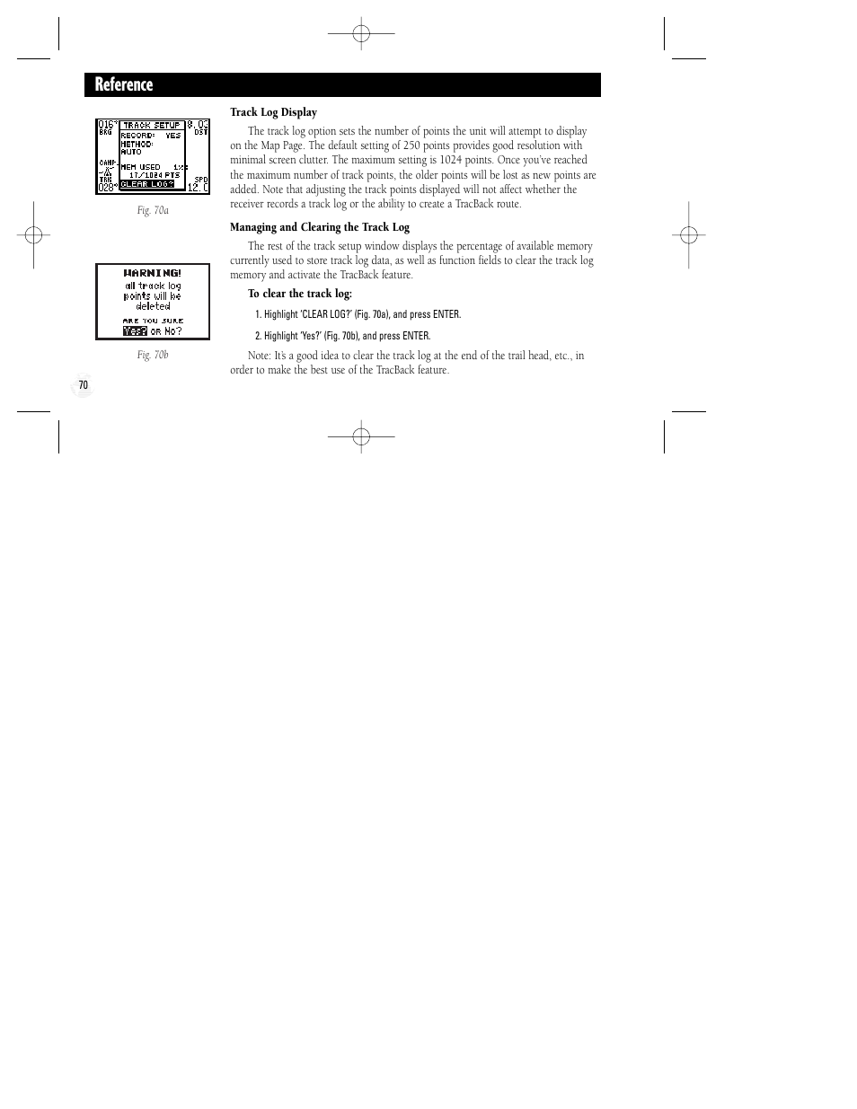 Reference | Garmin GPS II Plus User Manual | Page 76 / 108