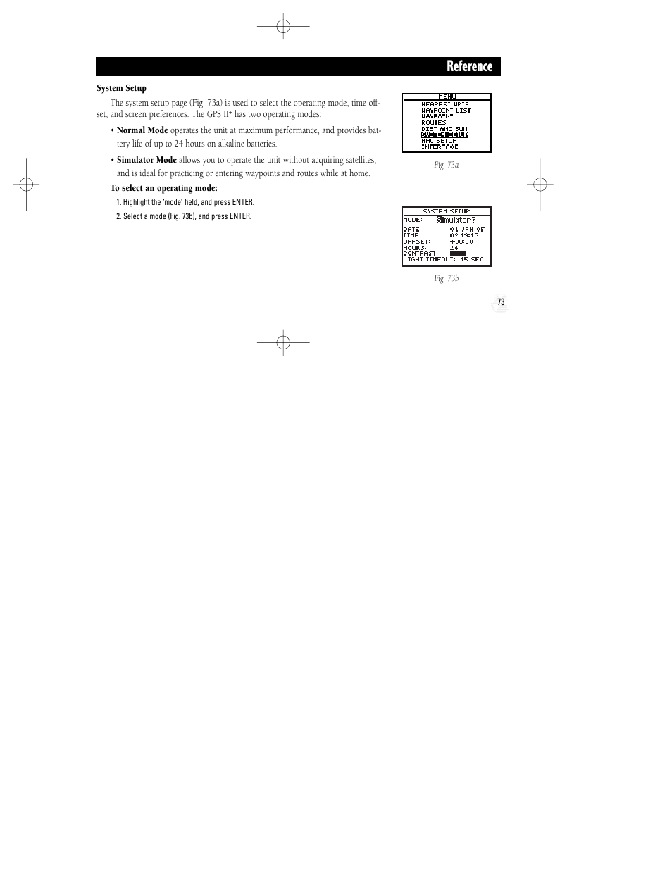 Reference | Garmin GPS II Plus User Manual | Page 79 / 108