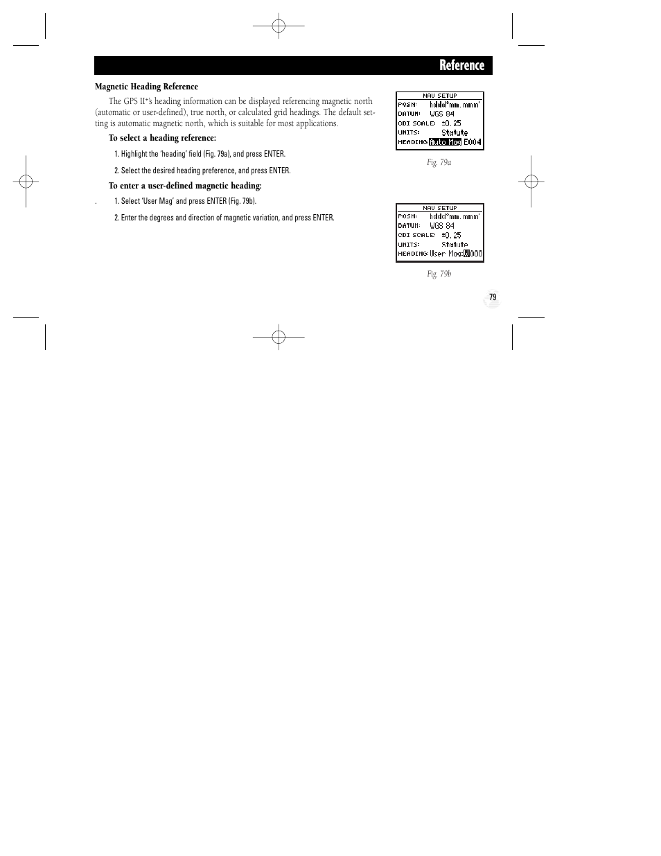 Reference | Garmin GPS II Plus User Manual | Page 85 / 108