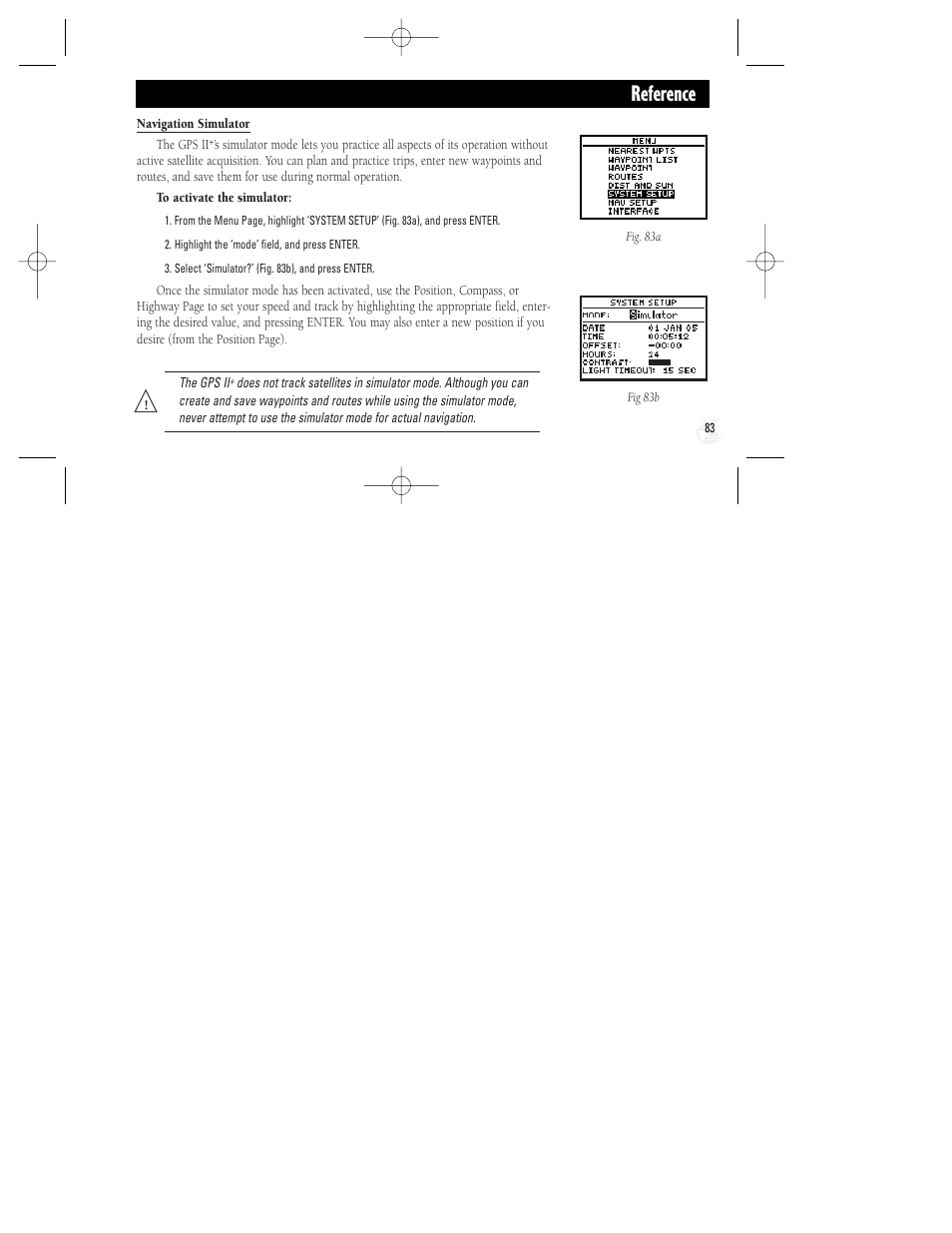 Reference | Garmin GPS II Plus User Manual | Page 89 / 108