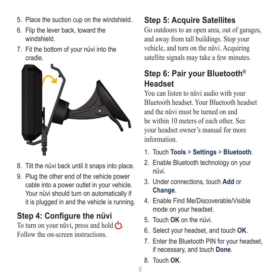 Garmin nuvi 510 User Manual | Page 5 / 8