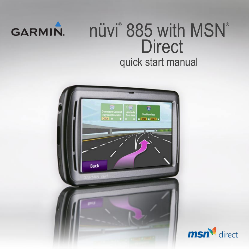 Garmin nuvi 885T User Manual | 16 pages