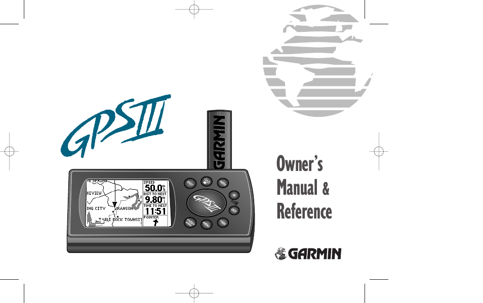 Garmin GPS III User Manual | 100 pages