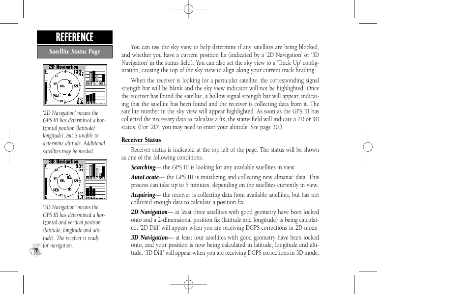 Reference | Garmin GPS III User Manual | Page 34 / 100