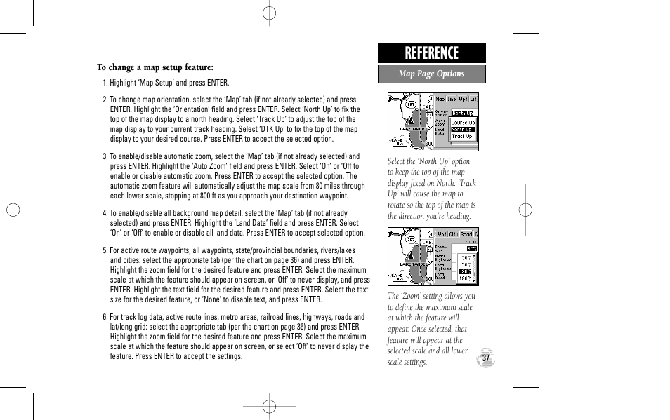 Reference | Garmin GPS III User Manual | Page 45 / 100