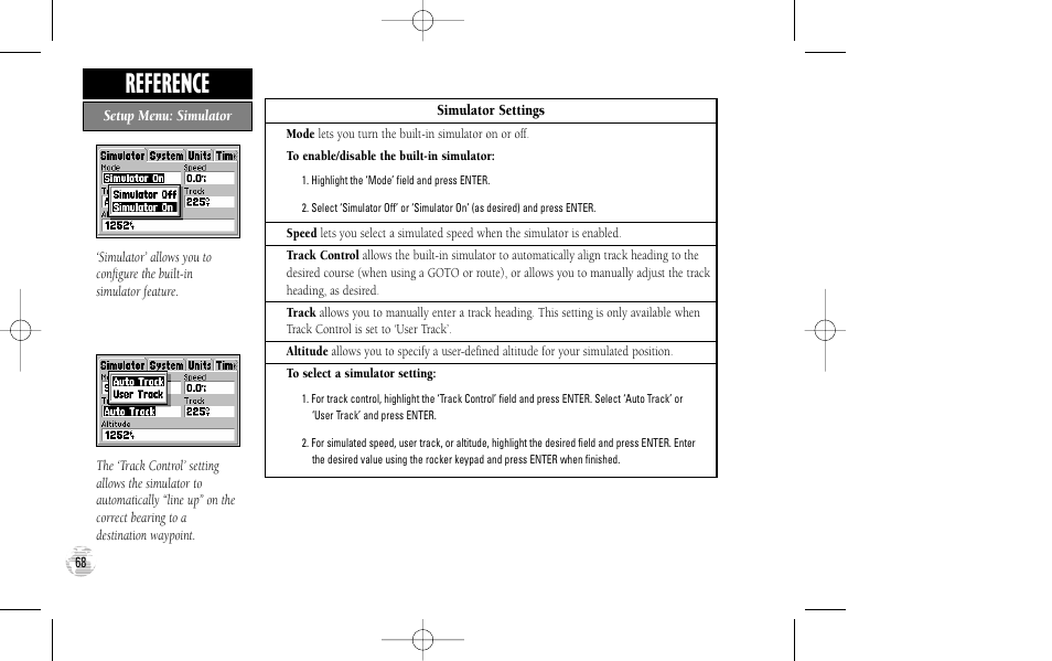 Reference | Garmin GPS III User Manual | Page 76 / 100