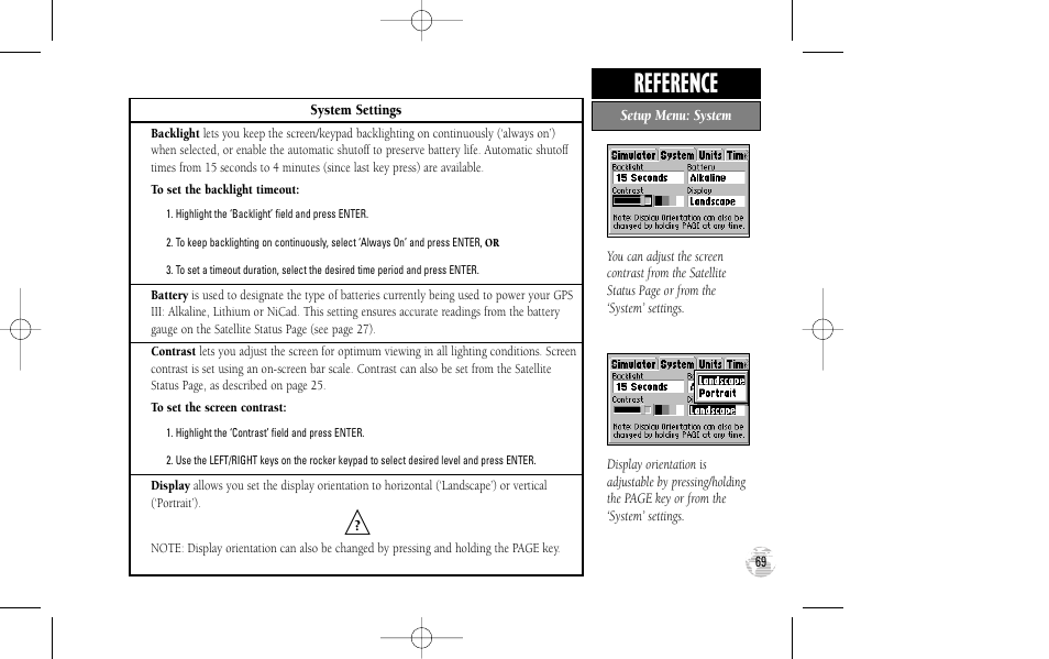 Reference | Garmin GPS III User Manual | Page 77 / 100