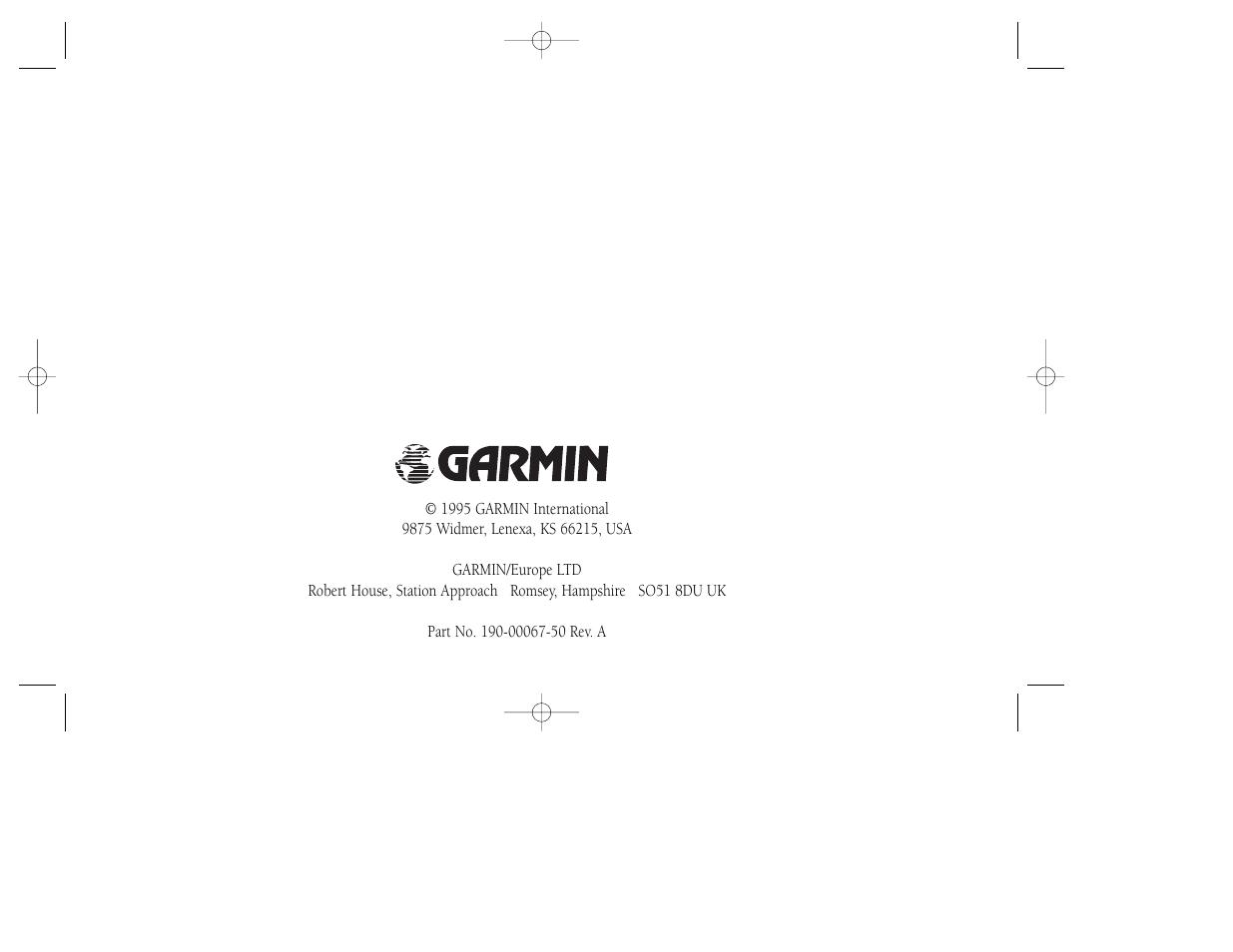 Garmin GNC 250 User Manual | Page 112 / 112