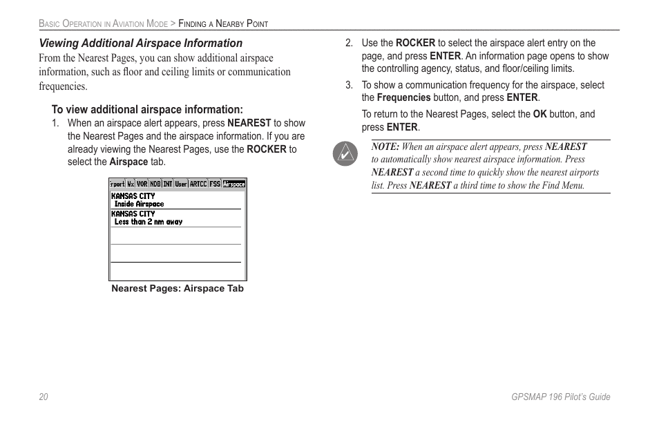 Garmin GPSMAP 196 User Manual | Page 28 / 132