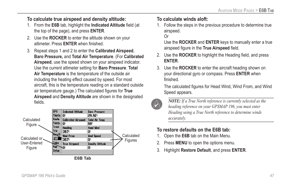 Garmin GPSMAP 196 User Manual | Page 55 / 132