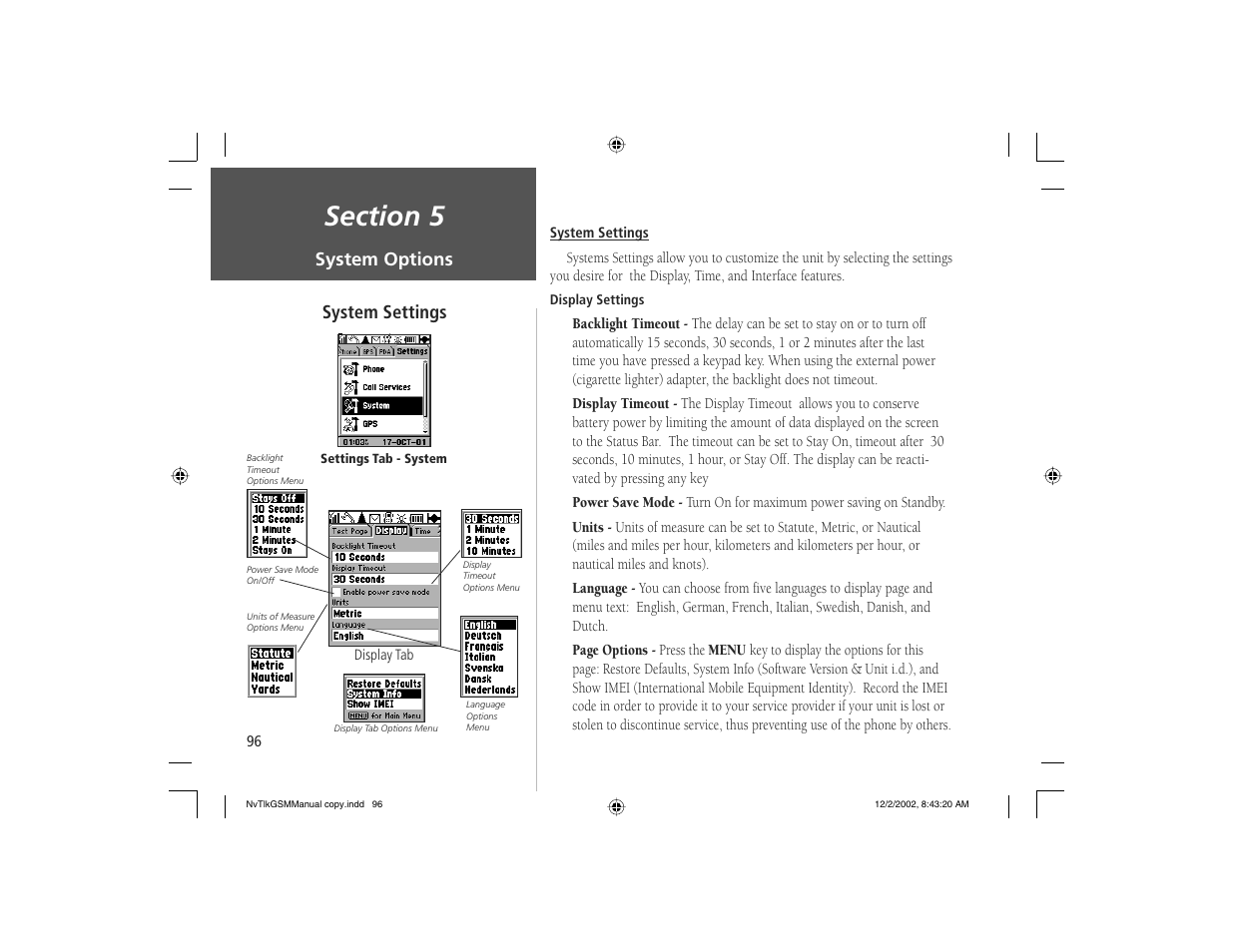 Garmin NavTalk GSM User Manual | Page 106 / 130