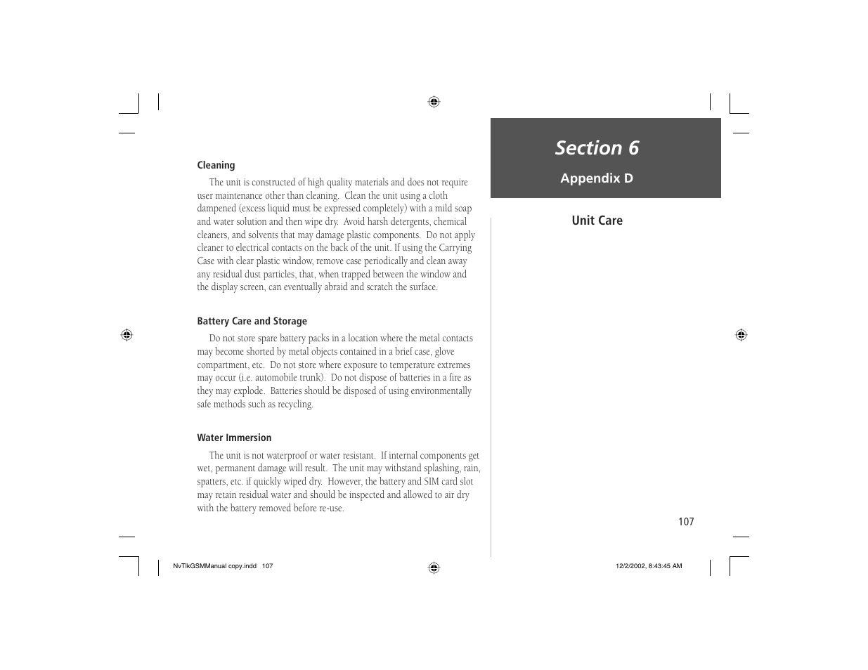 Garmin NavTalk GSM User Manual | Page 117 / 130