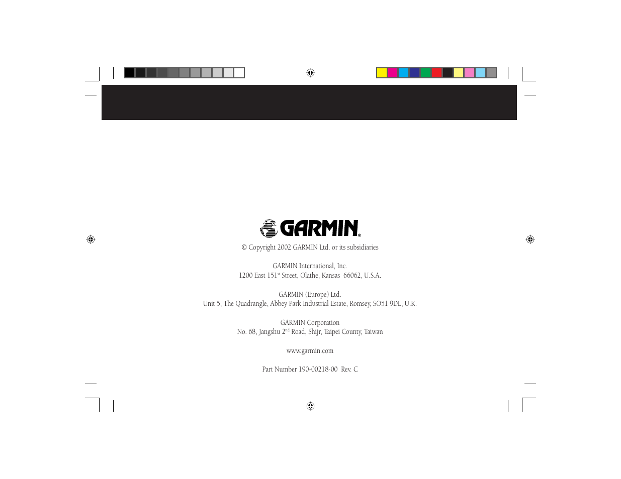 Garmin NavTalk GSM User Manual | Page 130 / 130