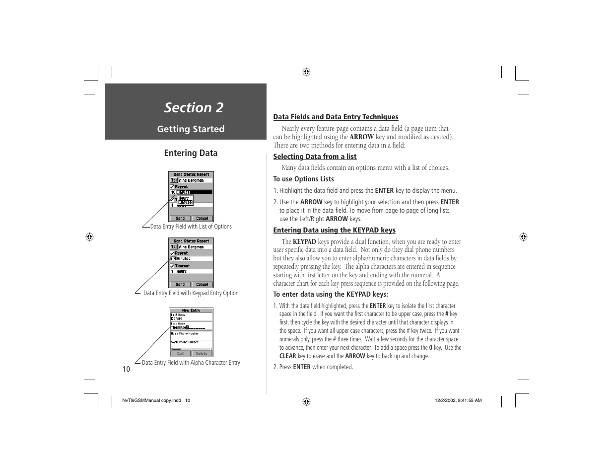 Garmin NavTalk GSM User Manual | Page 20 / 130