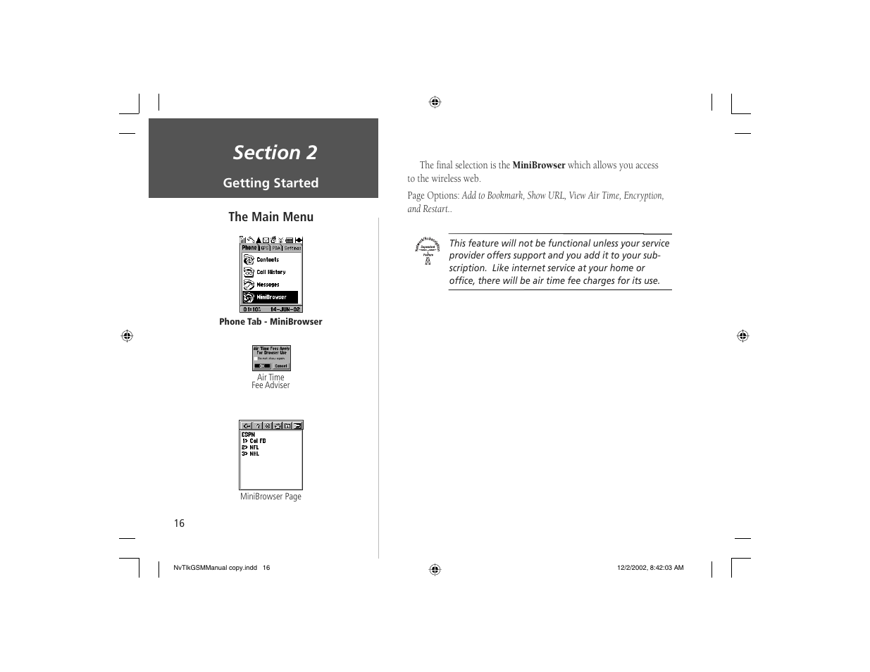 Garmin NavTalk GSM User Manual | Page 26 / 130