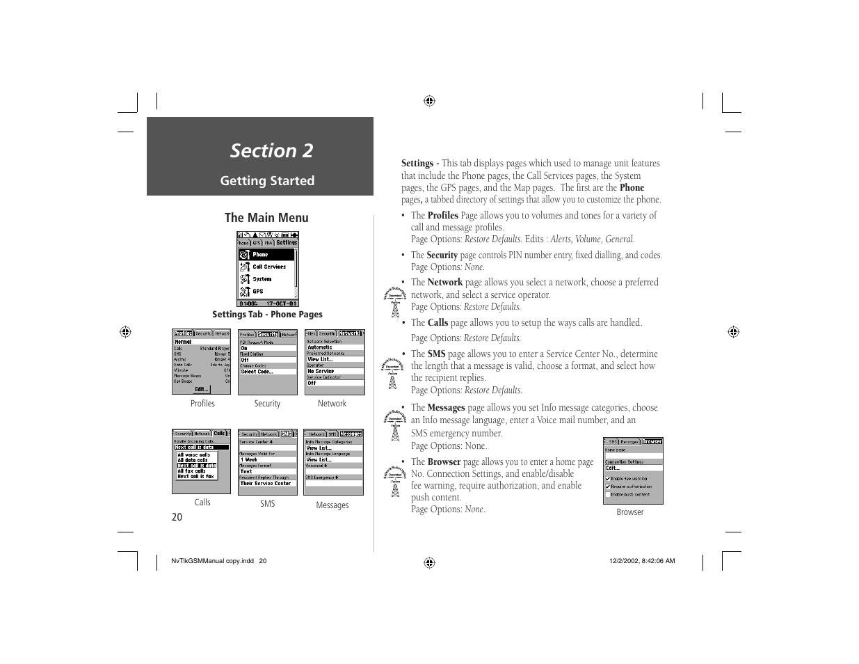 Garmin NavTalk GSM User Manual | Page 30 / 130