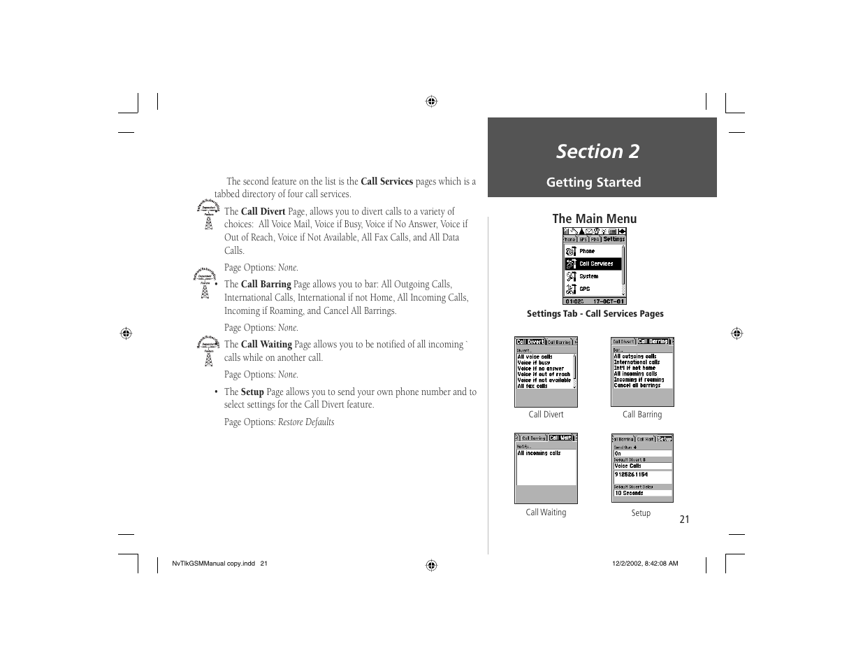 Garmin NavTalk GSM User Manual | Page 31 / 130