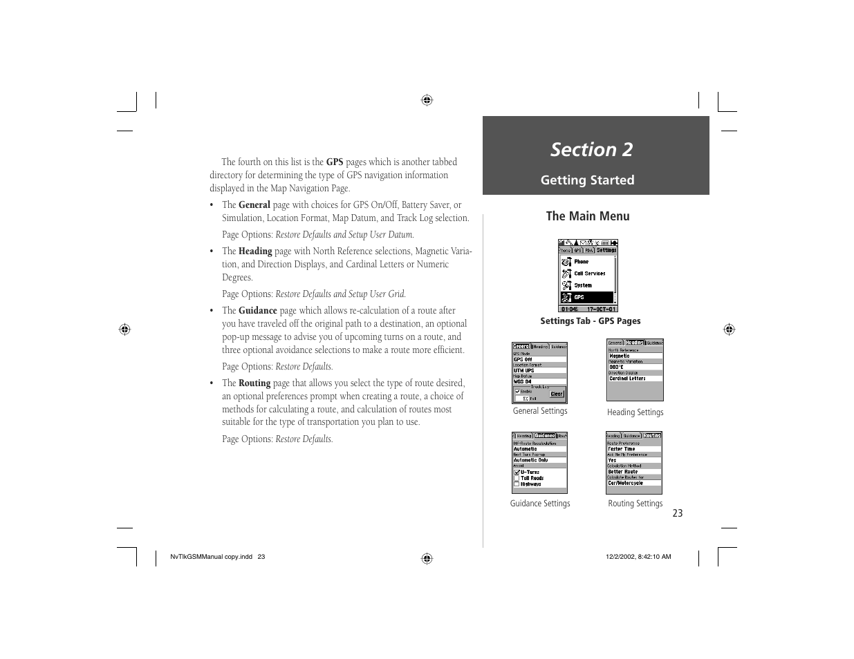 Garmin NavTalk GSM User Manual | Page 33 / 130