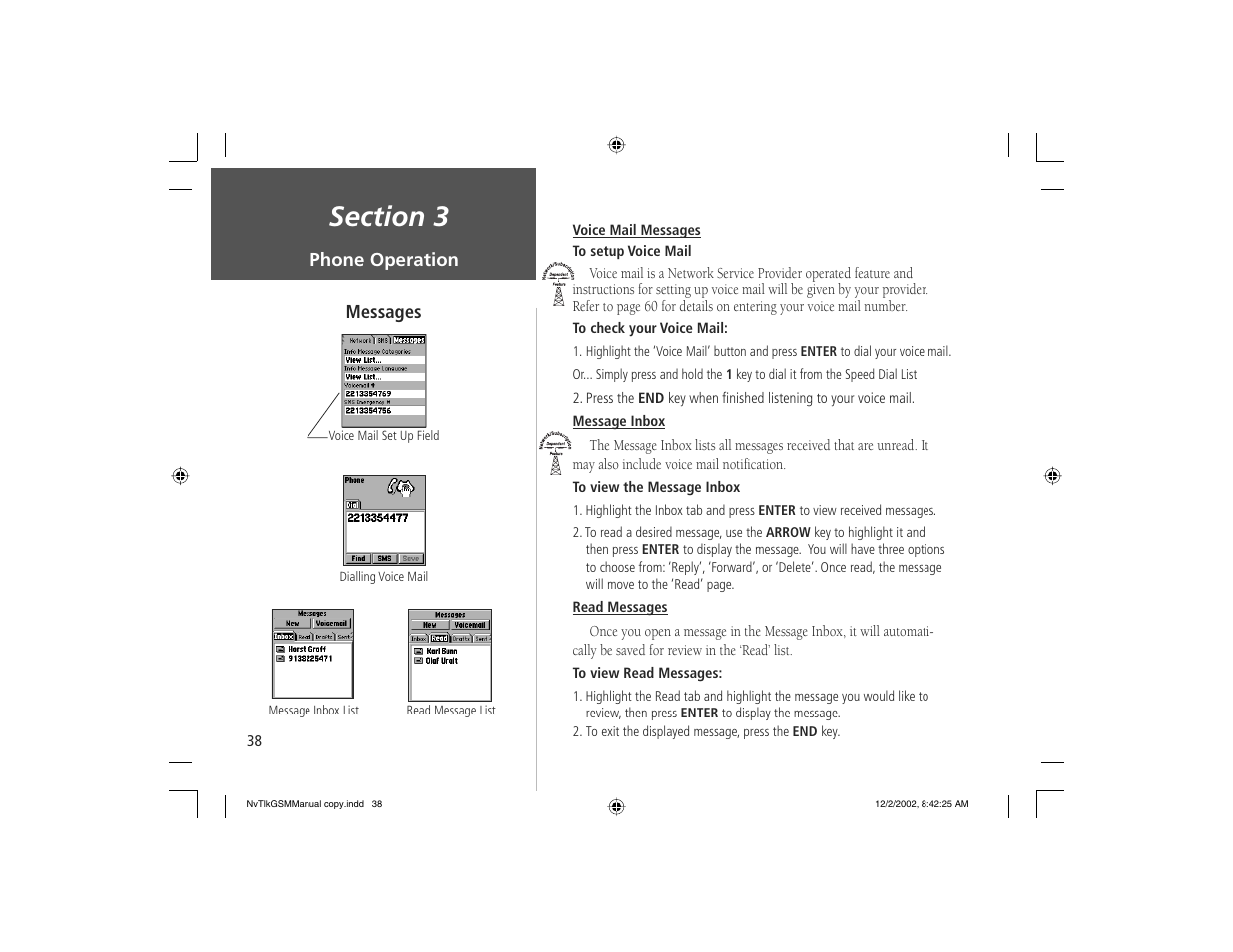 Garmin NavTalk GSM User Manual | Page 48 / 130