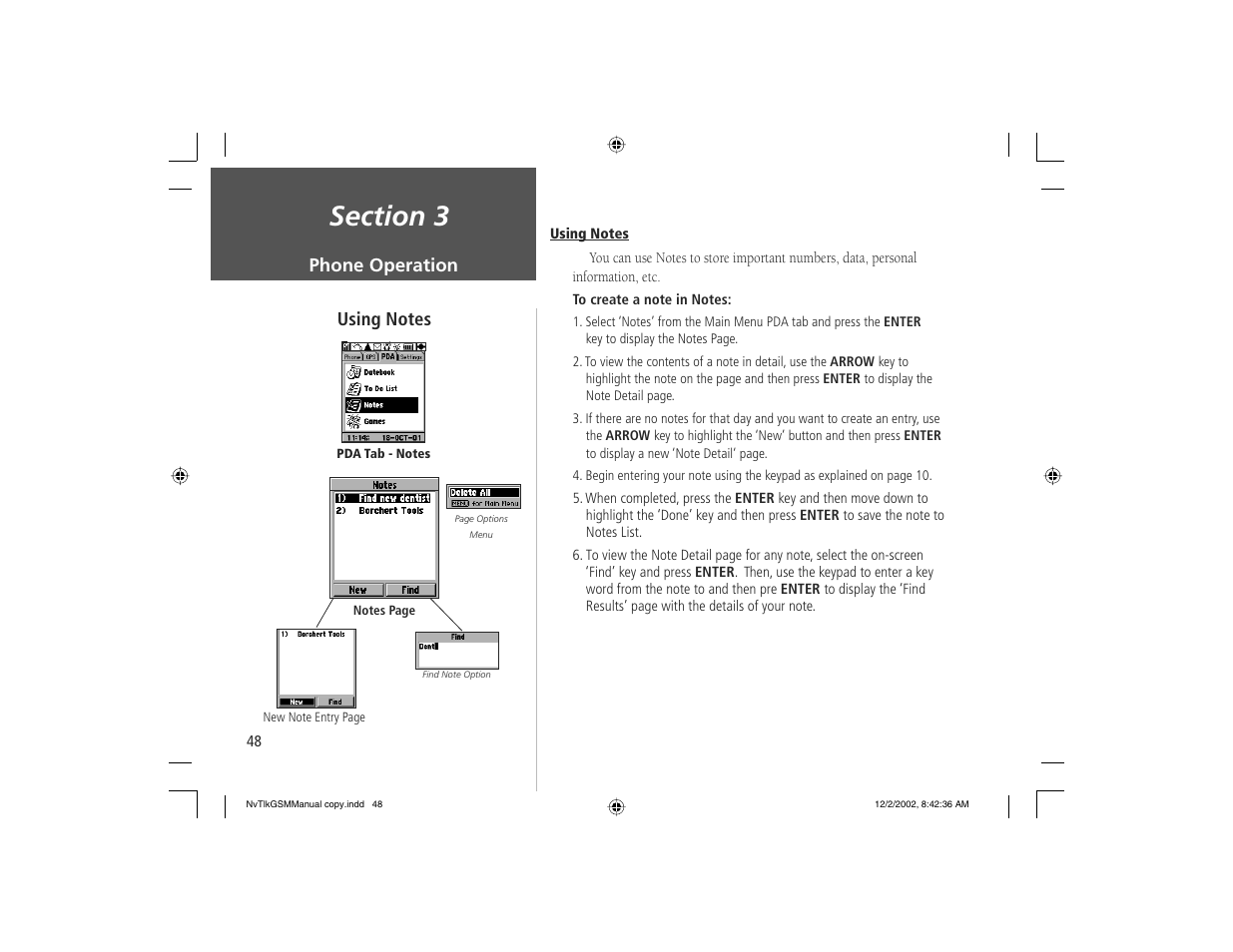 Garmin NavTalk GSM User Manual | Page 58 / 130