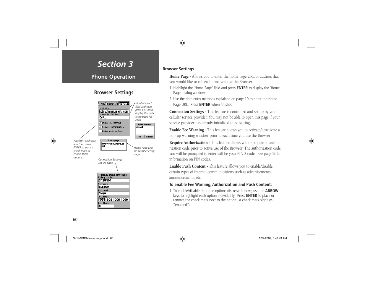 Garmin NavTalk GSM User Manual | Page 70 / 130