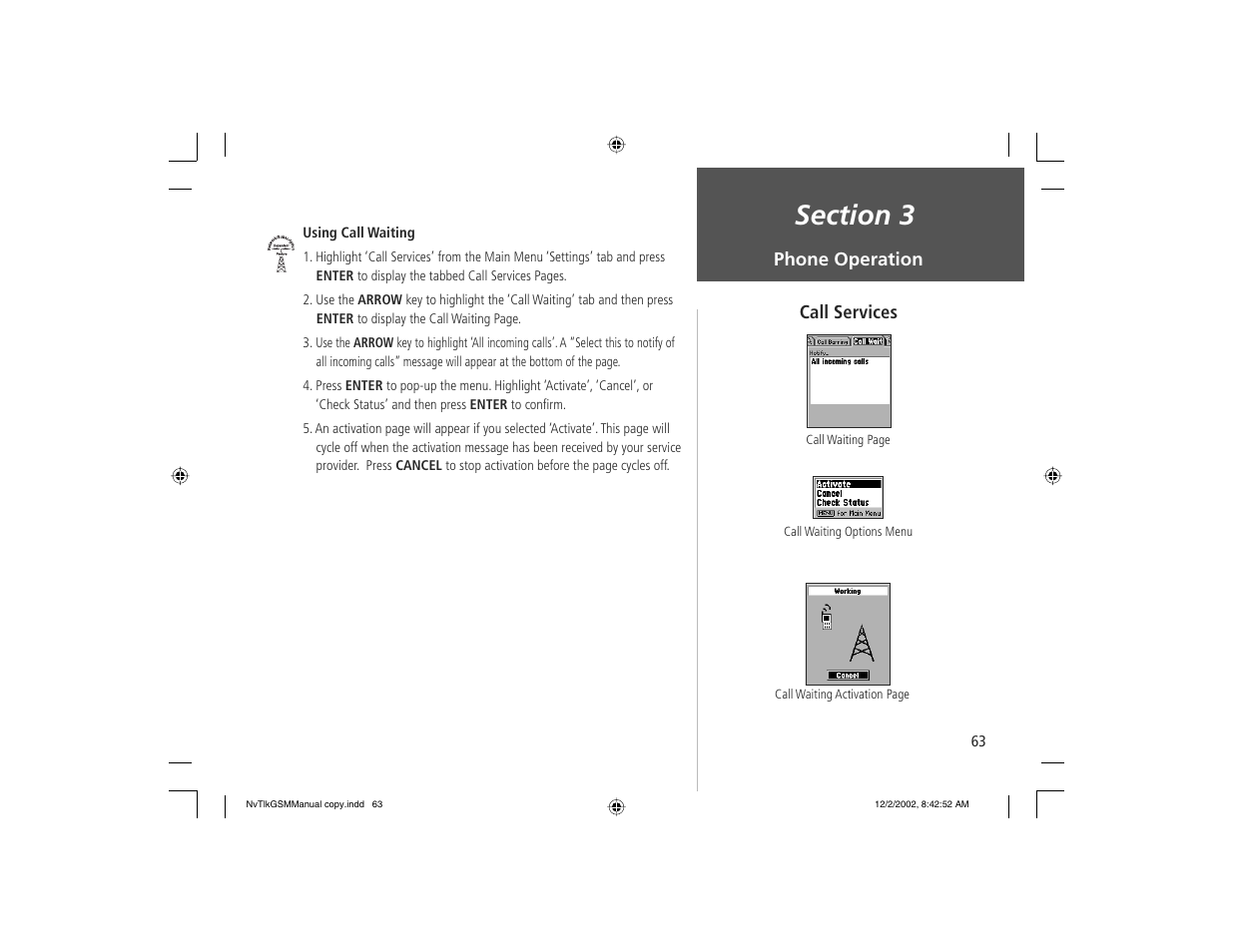 Garmin NavTalk GSM User Manual | Page 73 / 130