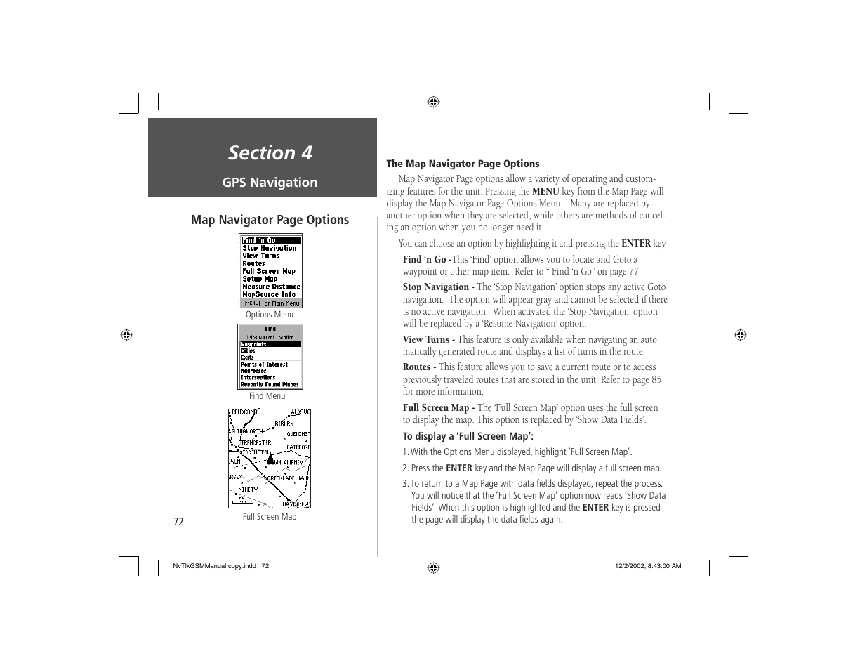 Garmin NavTalk GSM User Manual | Page 82 / 130