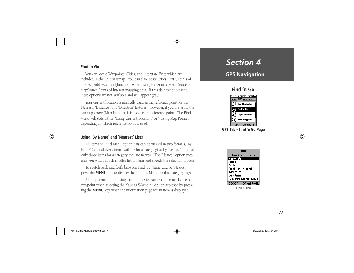Garmin NavTalk GSM User Manual | Page 87 / 130