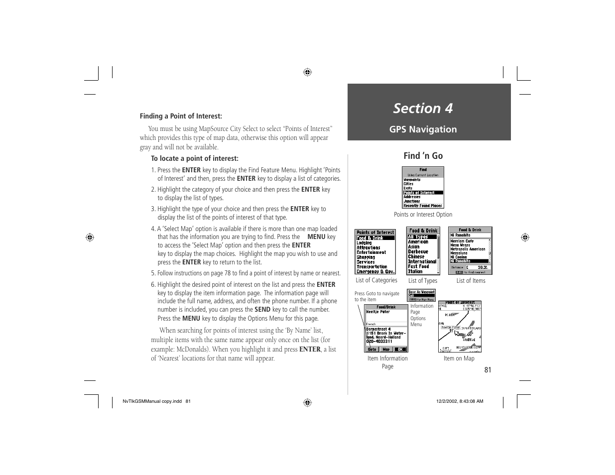 Garmin NavTalk GSM User Manual | Page 91 / 130