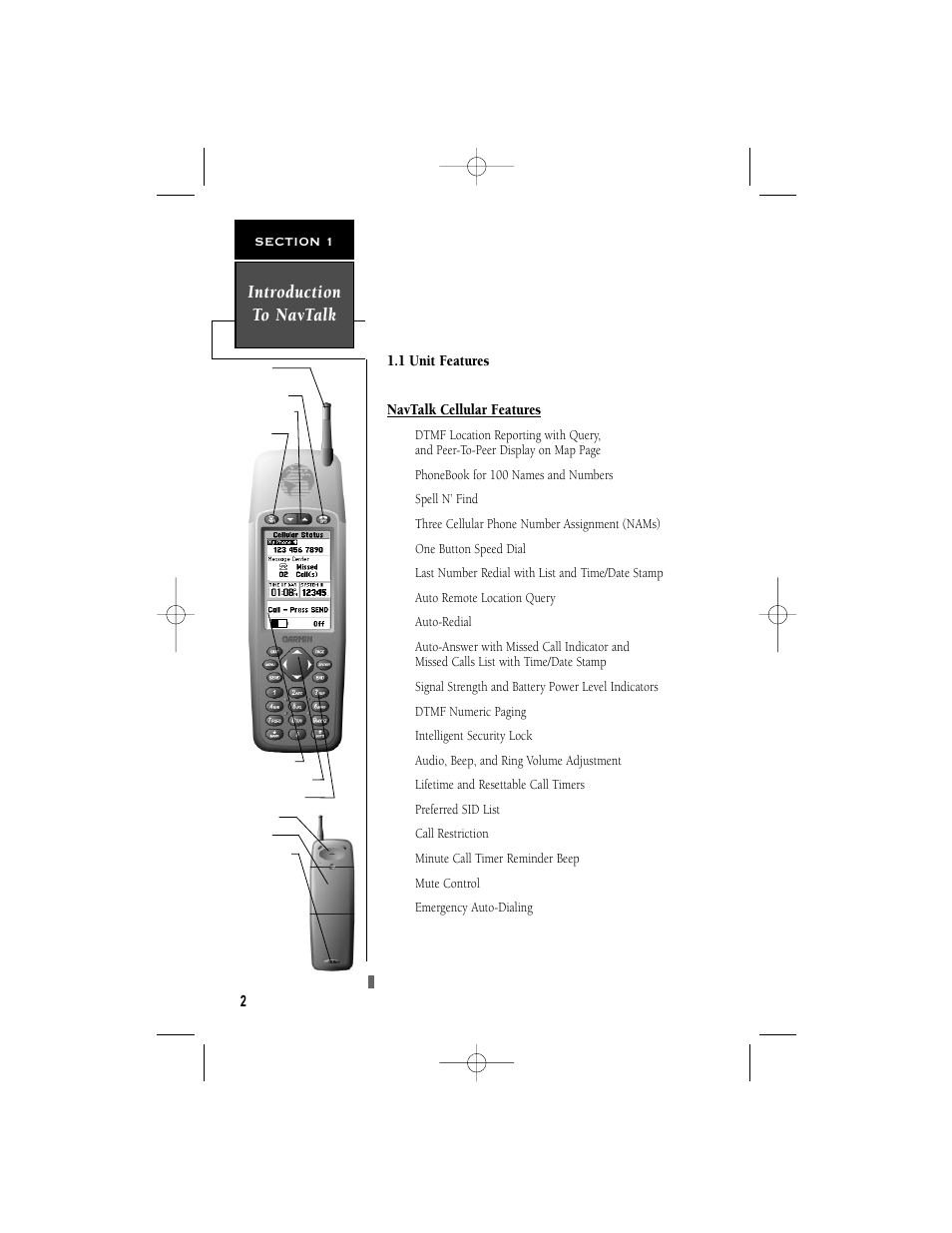 Introduction to navtalk | Garmin NavTalk User Manual | Page 14 / 128