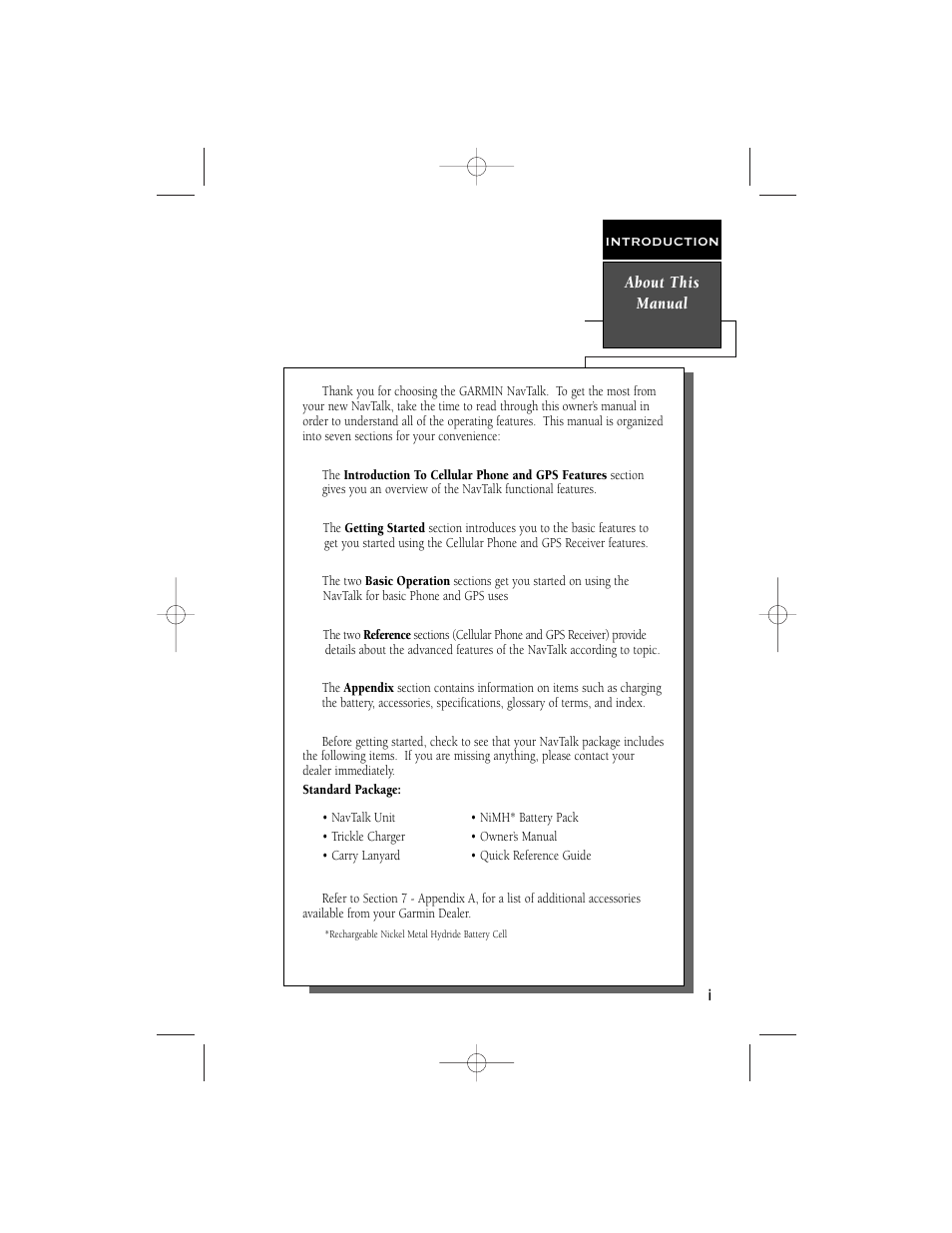 Garmin NavTalk User Manual | Page 3 / 128