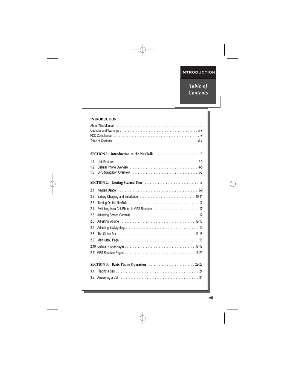 Garmin NavTalk User Manual | Page 9 / 128