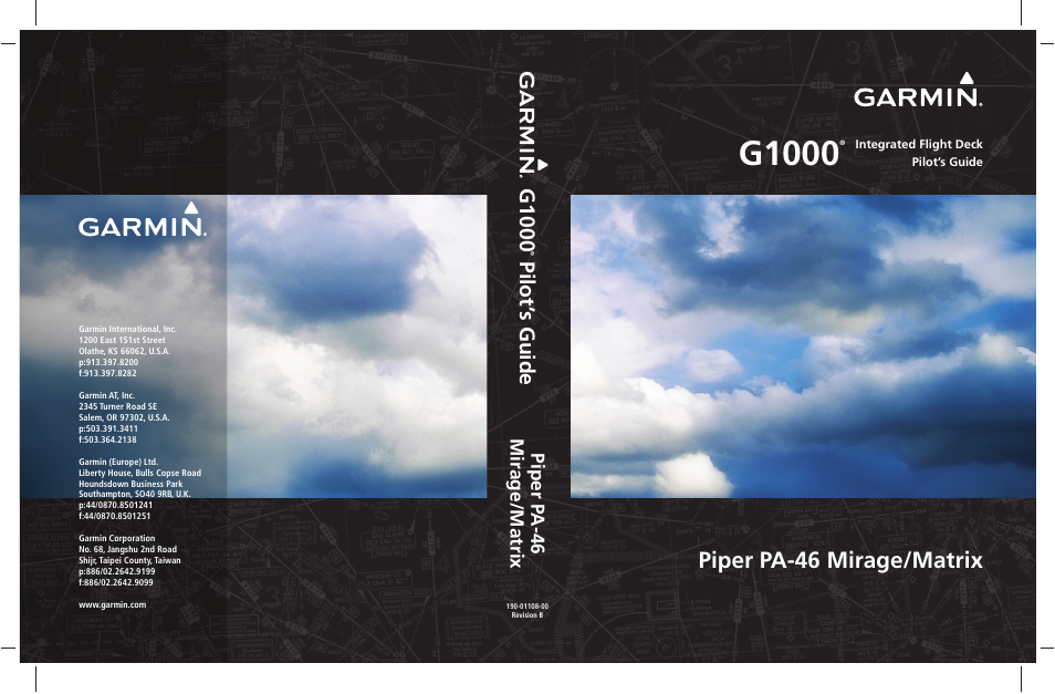 Garmin G1000 Piper PA-46 Matrix User Manual | 600 pages