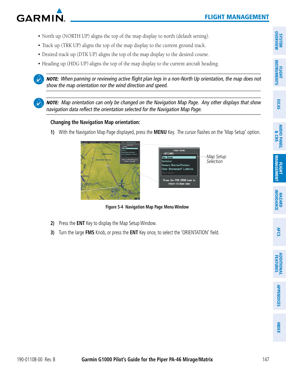 Flight management | Garmin G1000 Piper PA-46 Matrix User Manual | Page 161 / 600