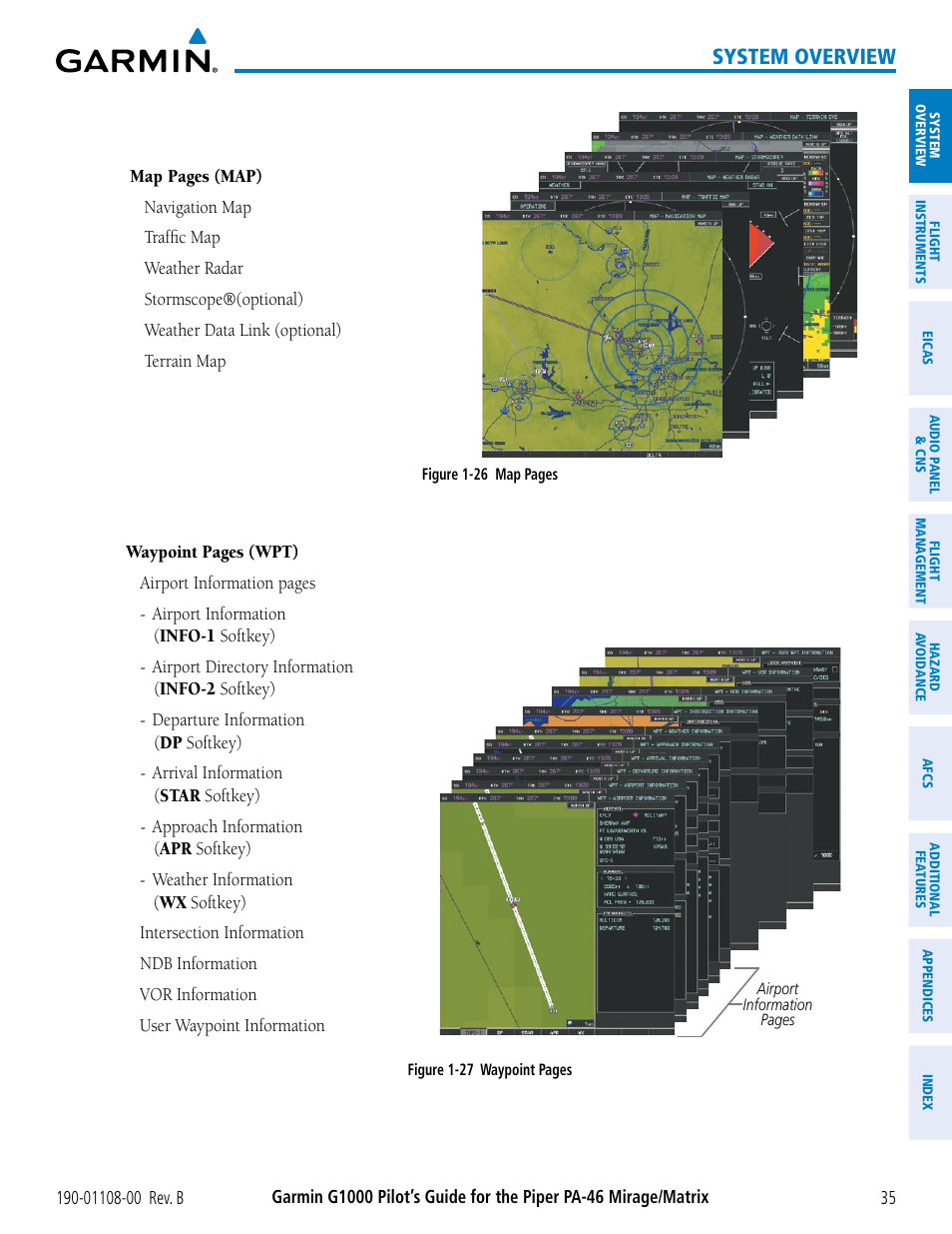 System overview | Garmin G1000 Piper PA-46 Matrix User Manual | Page 49 / 600