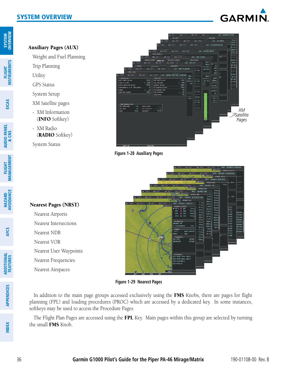 System overview | Garmin G1000 Piper PA-46 Matrix User Manual | Page 50 / 600