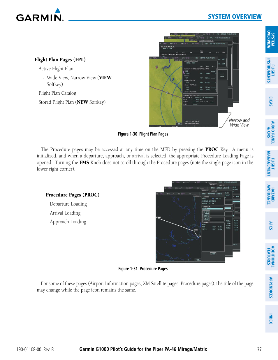 System overview | Garmin G1000 Piper PA-46 Matrix User Manual | Page 51 / 600