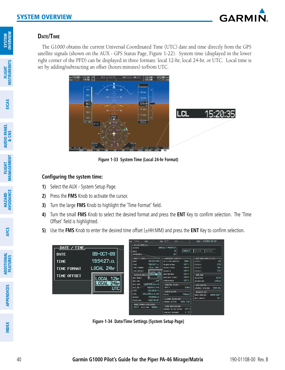 System overview | Garmin G1000 Piper PA-46 Matrix User Manual | Page 54 / 600