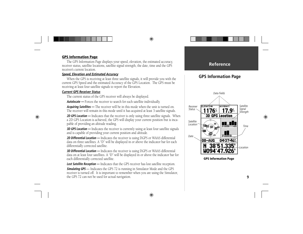 Garmin GPS 72 User Manual | Page 11 / 67