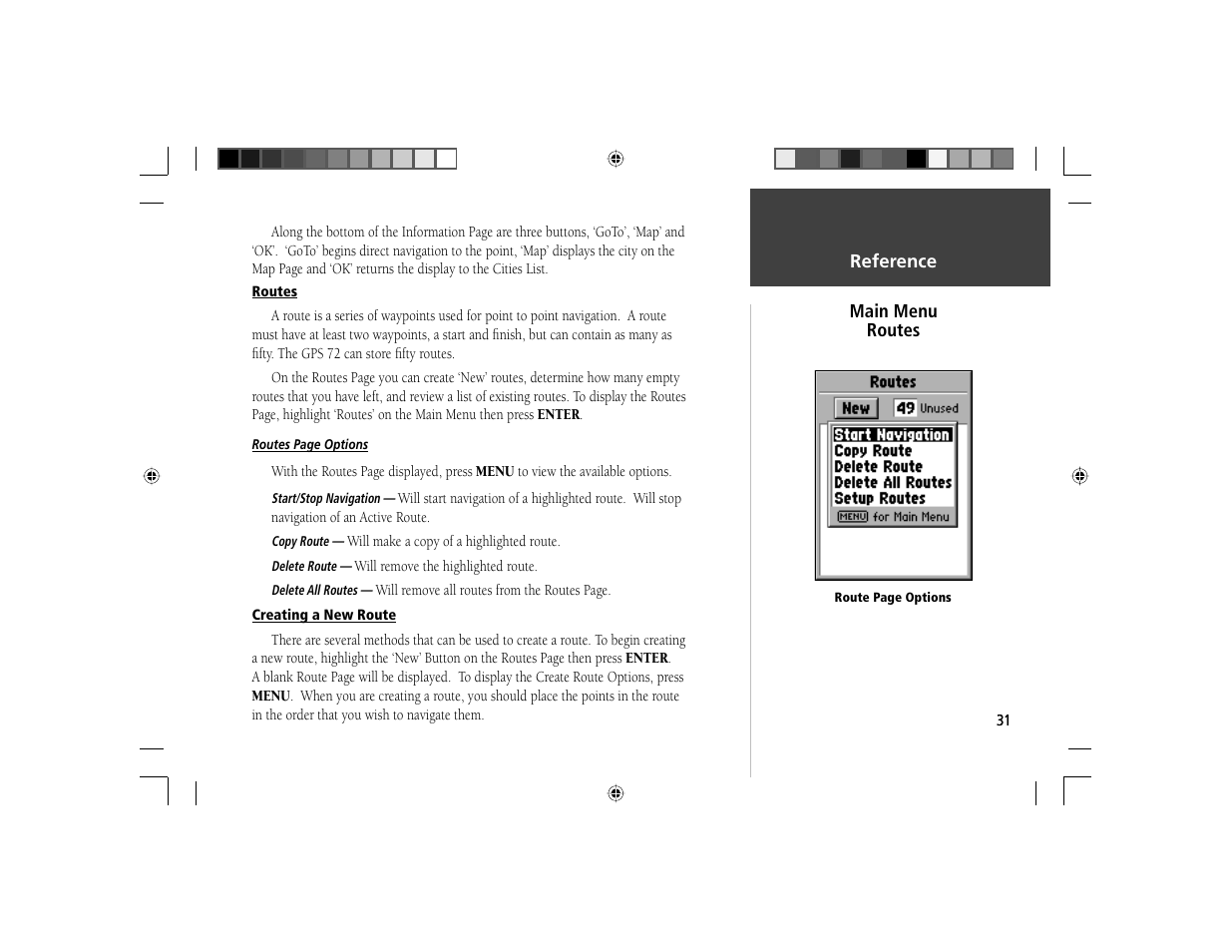 Garmin GPS 72 User Manual | Page 33 / 67