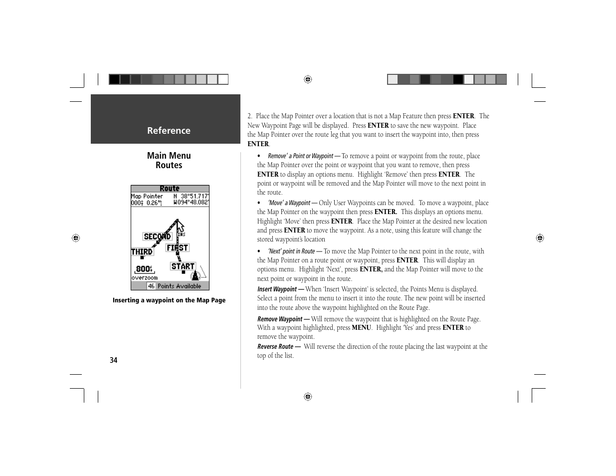 Garmin GPS 72 User Manual | Page 36 / 67