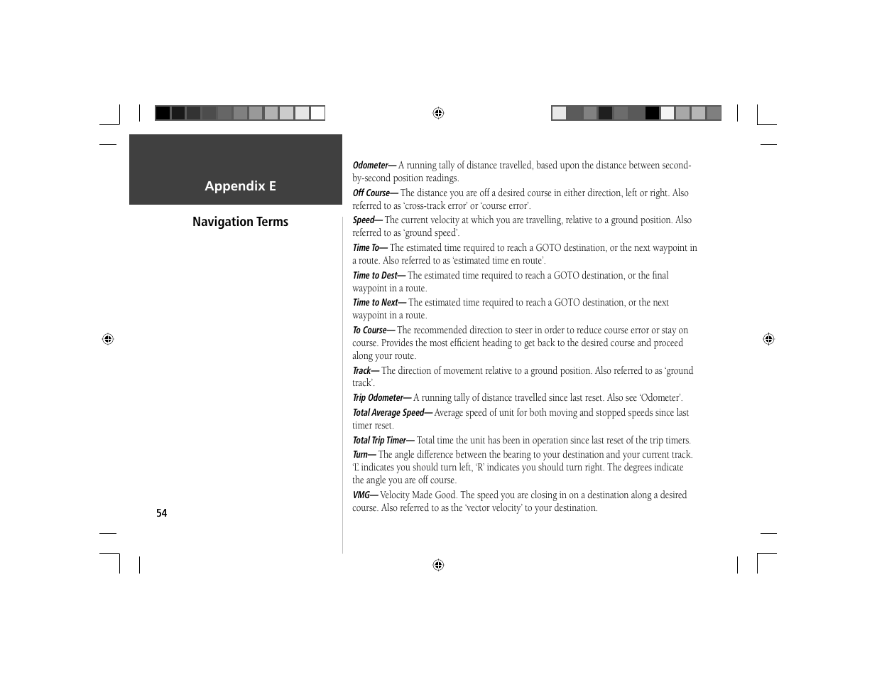 Garmin GPS 72 User Manual | Page 56 / 67