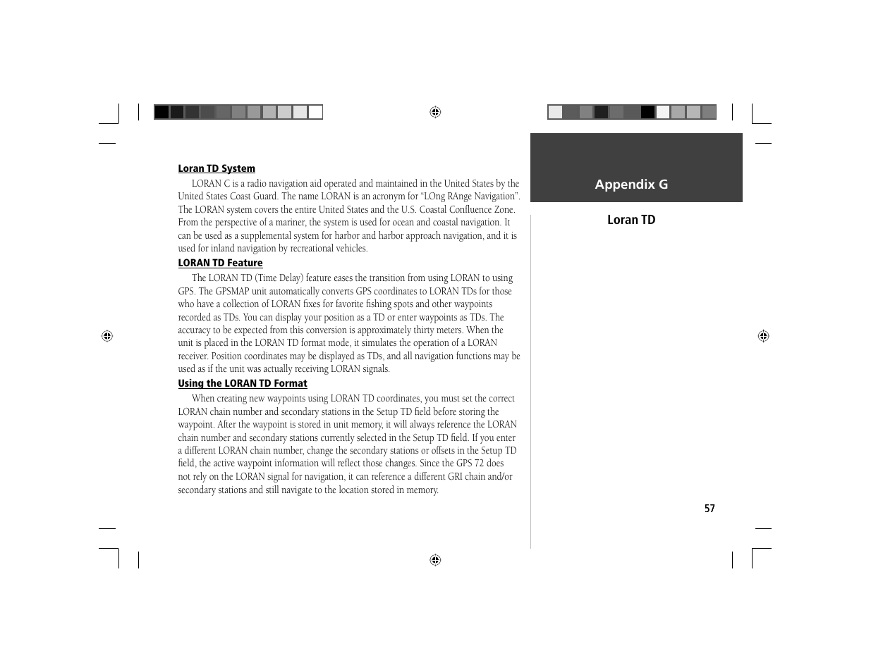 Garmin GPS 72 User Manual | Page 59 / 67